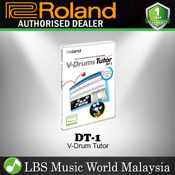 Roland dt-1 v-drums tutor software for mac
